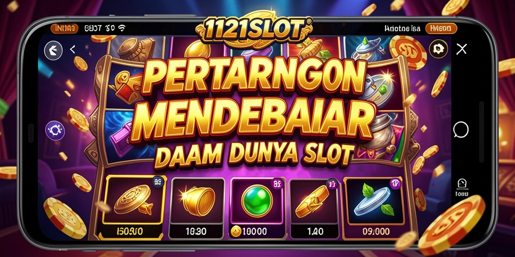 Tampilan gameplay 1121SLOT yang penuh aksi dan strategi pertarungan.