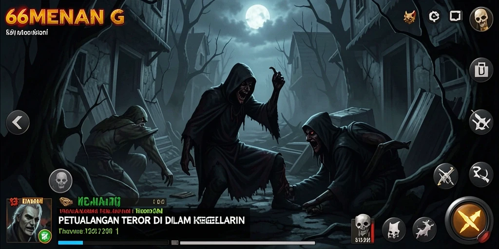 Gameplay menyeramkan dan mendebarkan di 66MENANG.