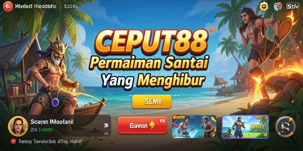 Screenshot gameplay <strong>CEPAT88</strong> menunjukkan keseruan dan kemudahan bermain.