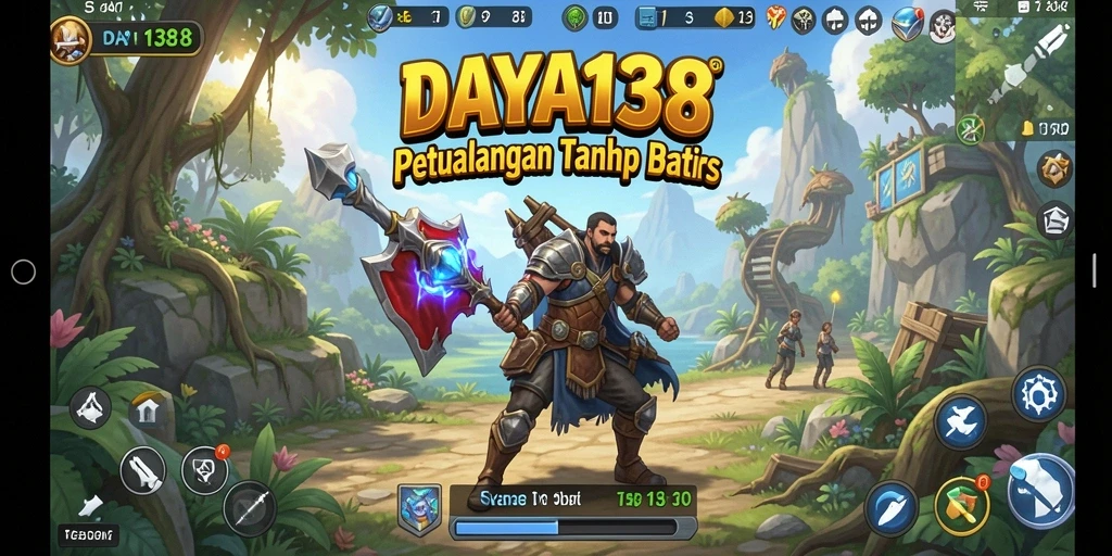 Tampilan gameplay terbuka yang menakjubkan dari DAYA138.
