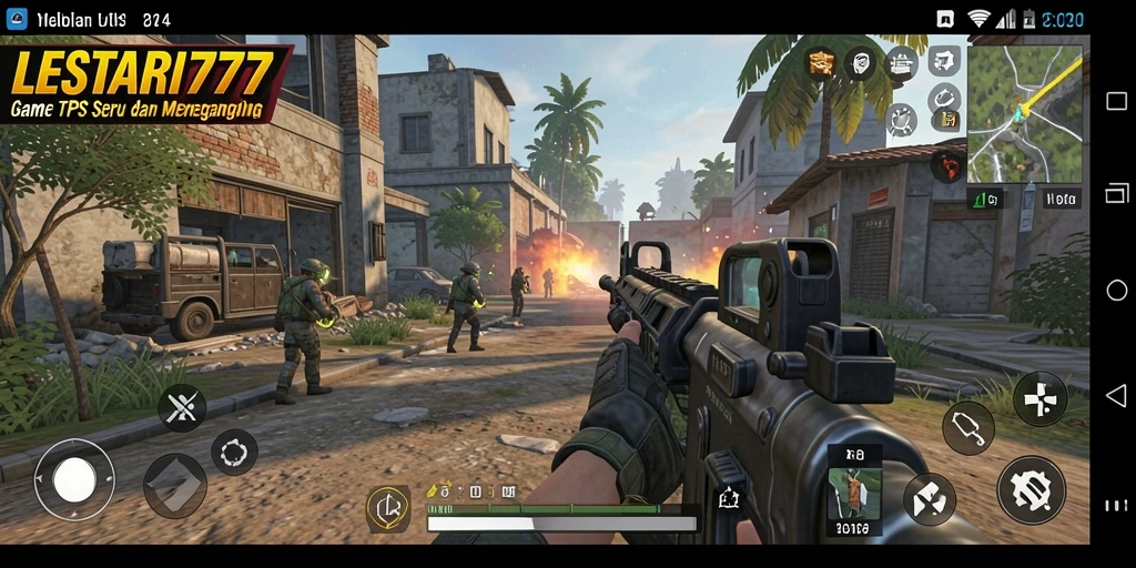 Gameplay intens dan seru di LESTARI777 dengan berbagai aksi tembak-menembak.