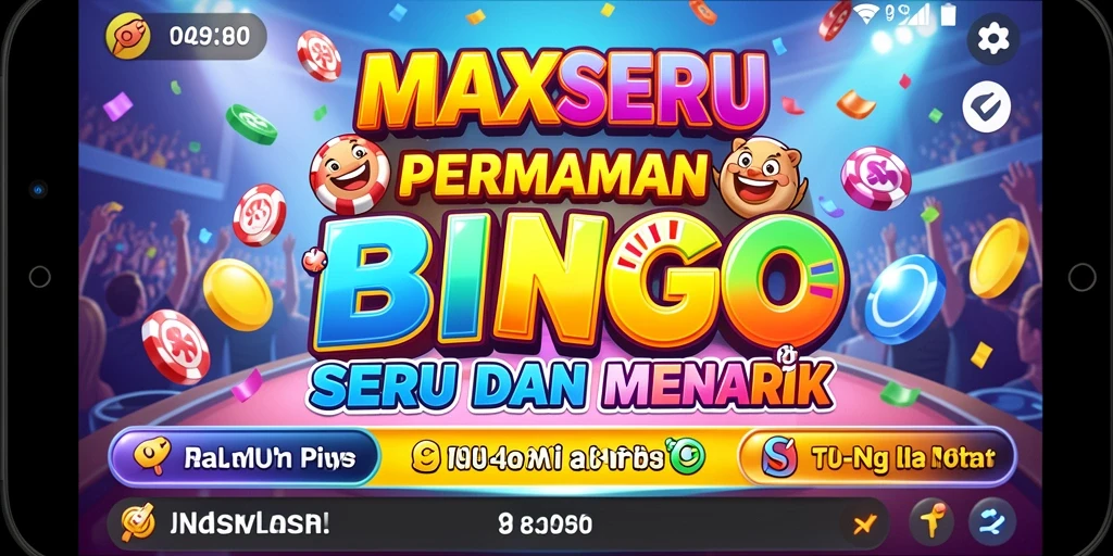 Tampilan gameplay MAXSERU yang seru dan menantang.