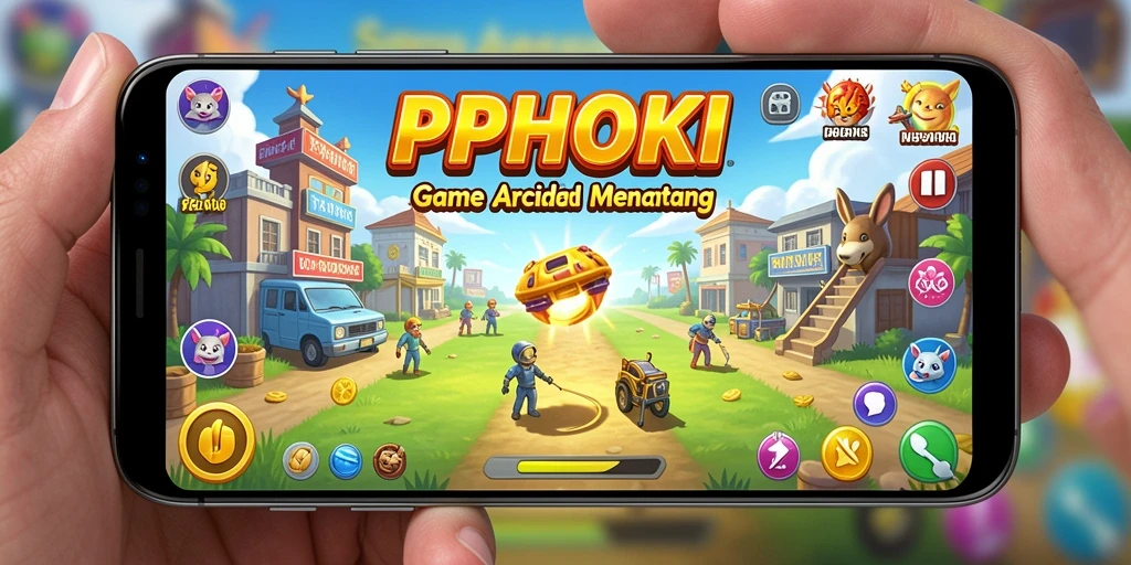 Tampilan gameplay seru dari PPHOKI yang menantang.
