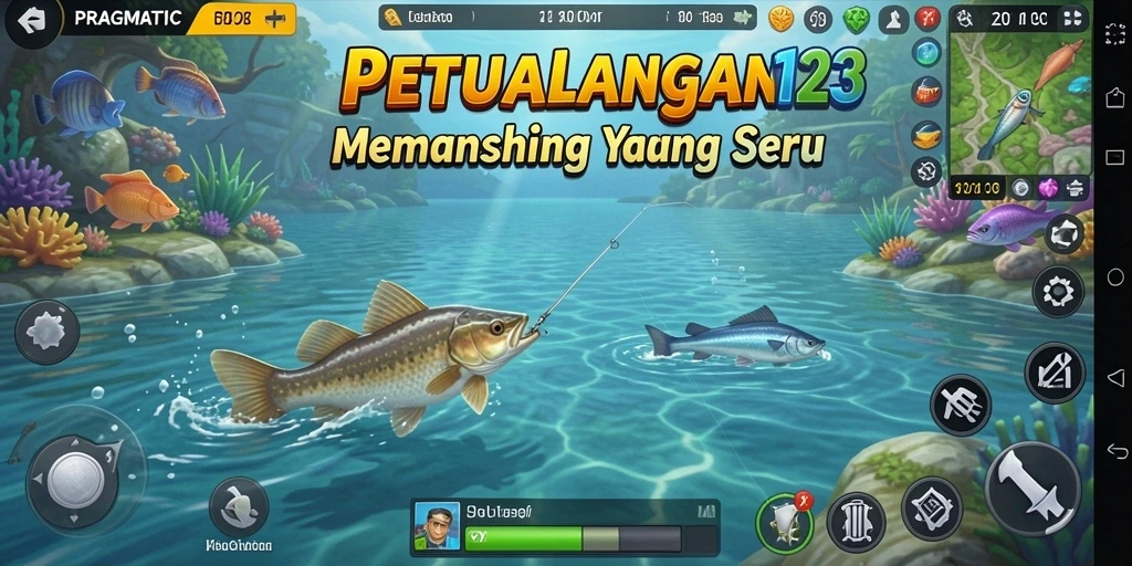 Menampilkan aksi seru dalam menangkap ikan di PRAGMATIC123.