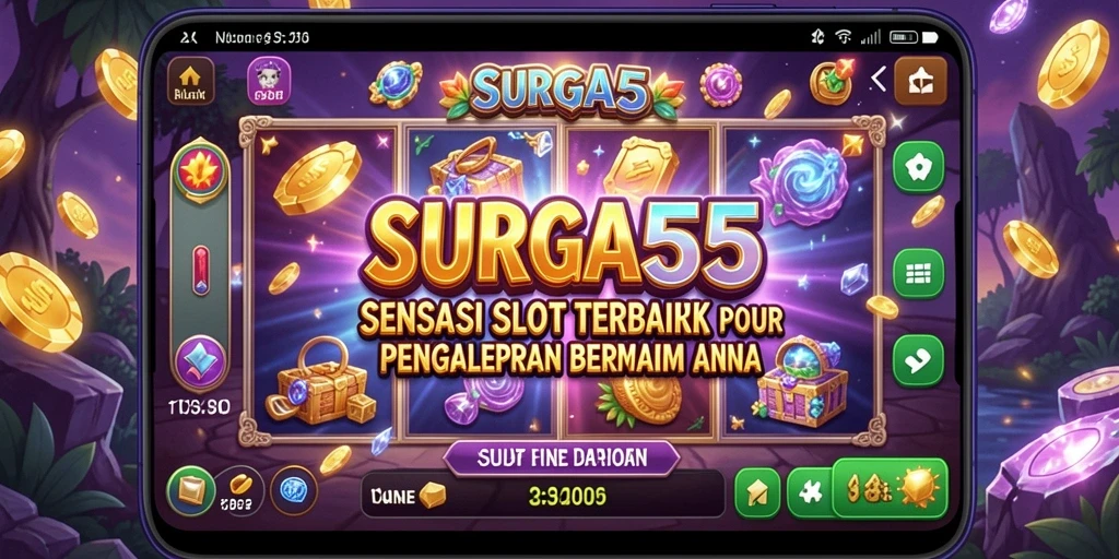 Tampilan gameplay SURGA55 dengan grafik yang menawan.