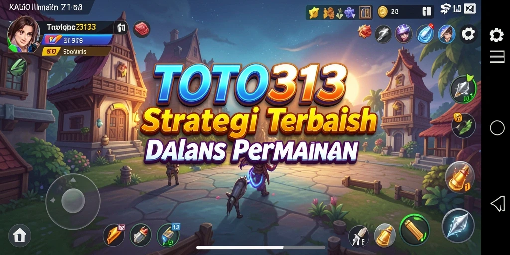 Screenshot gameplay TOTO313 menunjukkan aksi strategi yang mendebarkan.