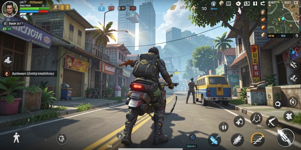 Screenshot UH77 menampilkan antarmuka aplikasi Utility yang intuitif.