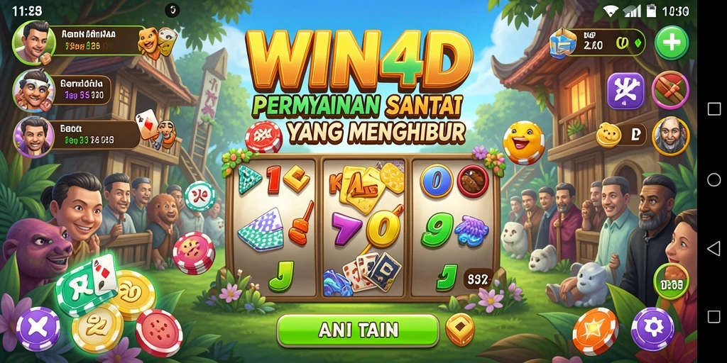 Tampilan menarik dari gameplay WIN4D yang menghibur.